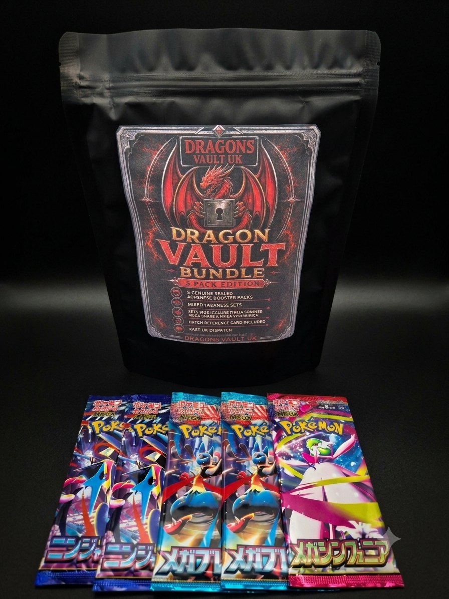 Dragon Vault Bundle | 5 Japanese Pokémon Booster Packs
