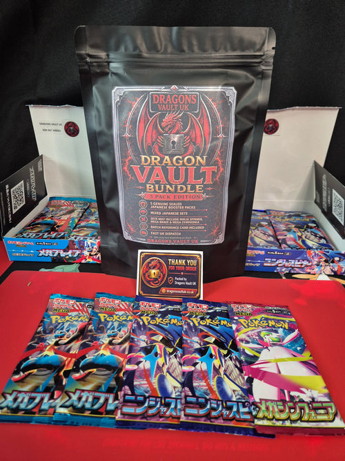 Dragon Vault Bundle | 5 Japanese Pokémon Booster Packs