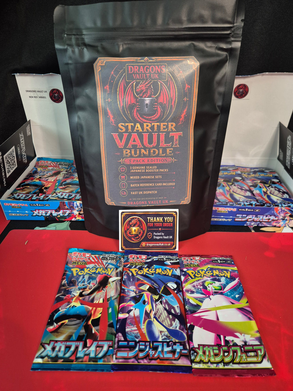 Starter Vault Bundle | 3 Japanese Pokémon Booster Packs